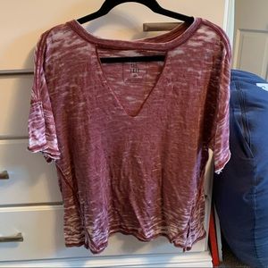 We the Free cutout T-shirt